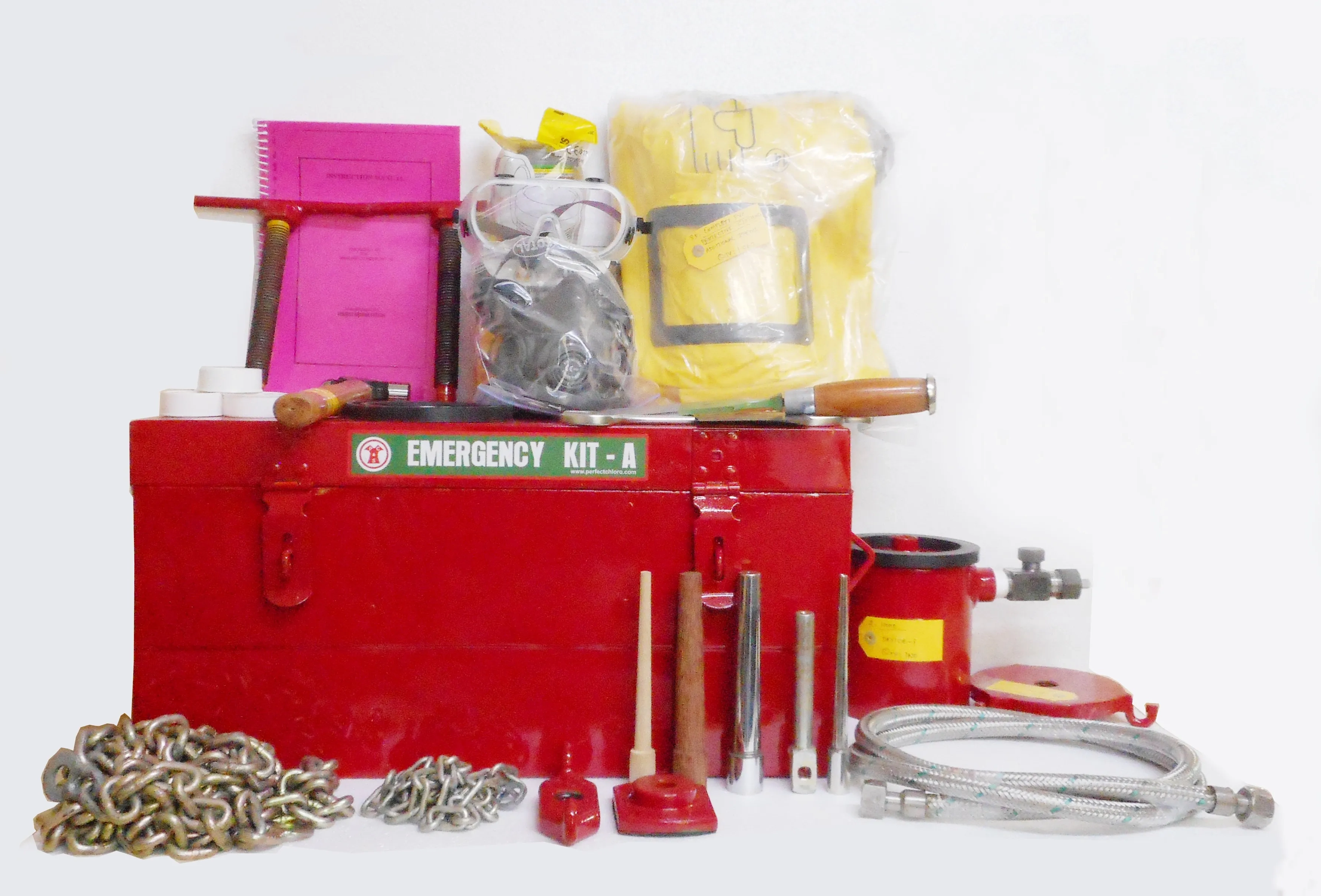 Chlorine Cylinder Emergency Kit (Kit A) / Chlorine Ton Container Emergency Kit (Kit B)